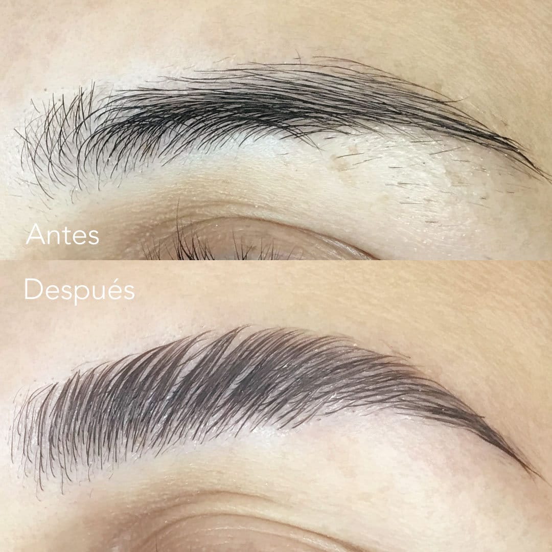 Laminado y diseño de cejas 1