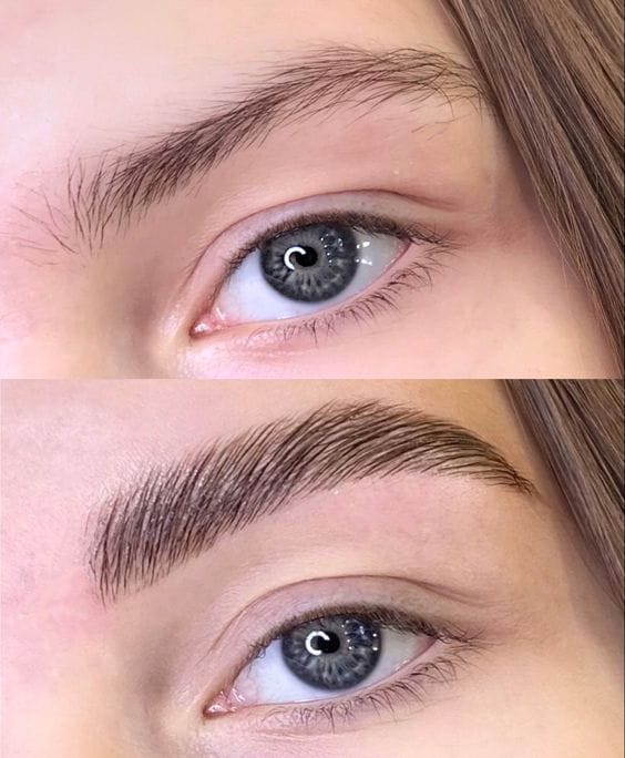 Laminado y diseño de cejas 2